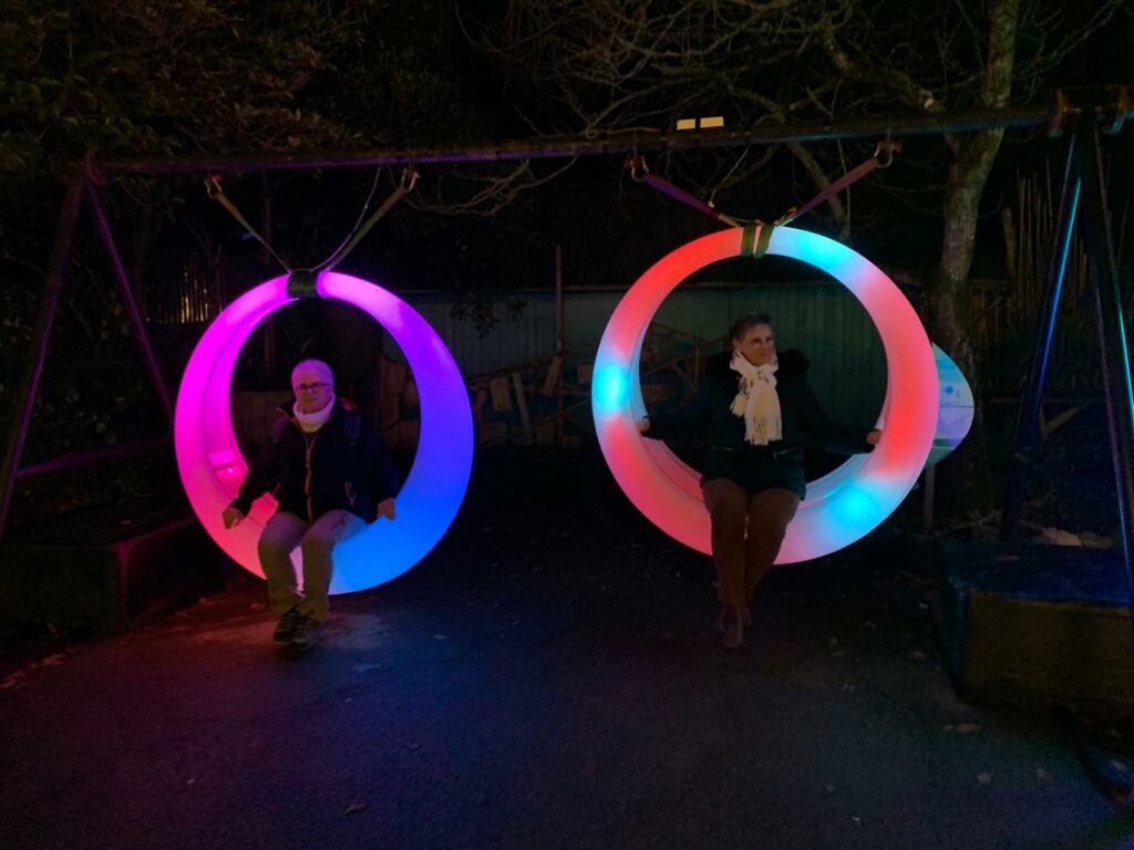 2025-12-17, marcheurs au Animaux de Lumière 2